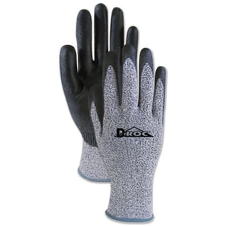 Pinpoint BWK00  Palm Coated HPPE Gloves - Salt & Pepper Black - Extra Large - 1 Dozen PI3748591